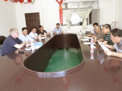 北京型材拉彎廠熱烈歡迎德國客人實地考察！